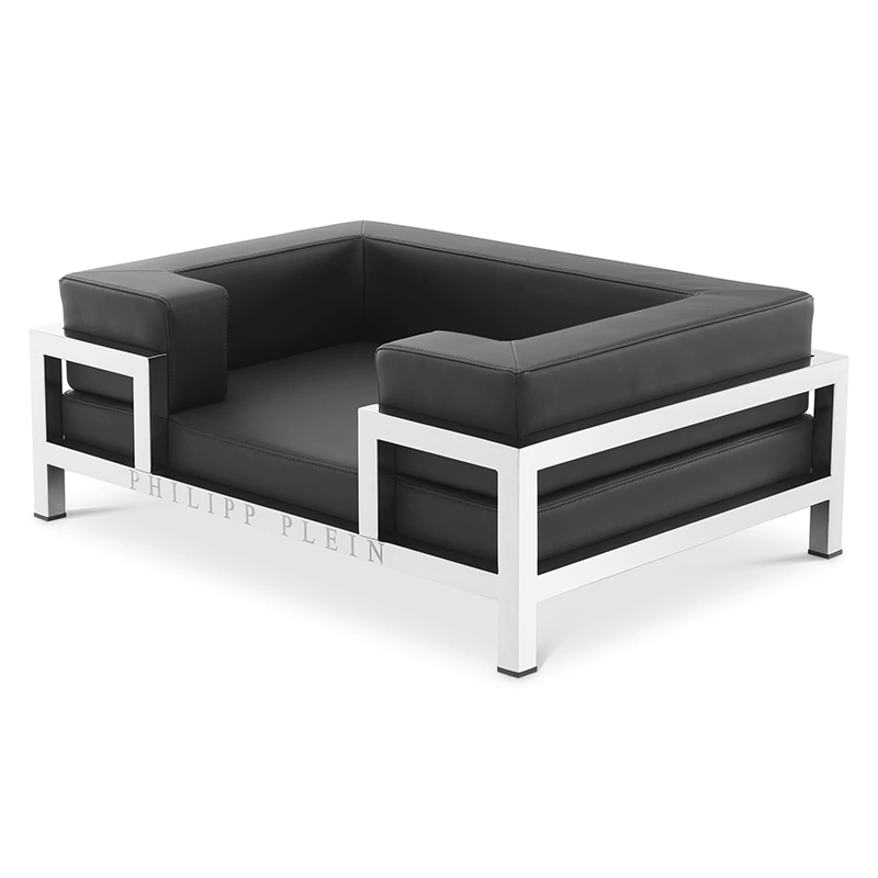 Лежанка для домашних животных Philipp Plein Dogbed High Conic L Черный Никель Лежанка для домашних животных Philipp Plein Dogbed High Conic L Черный Никель в Твери | Loft Concept