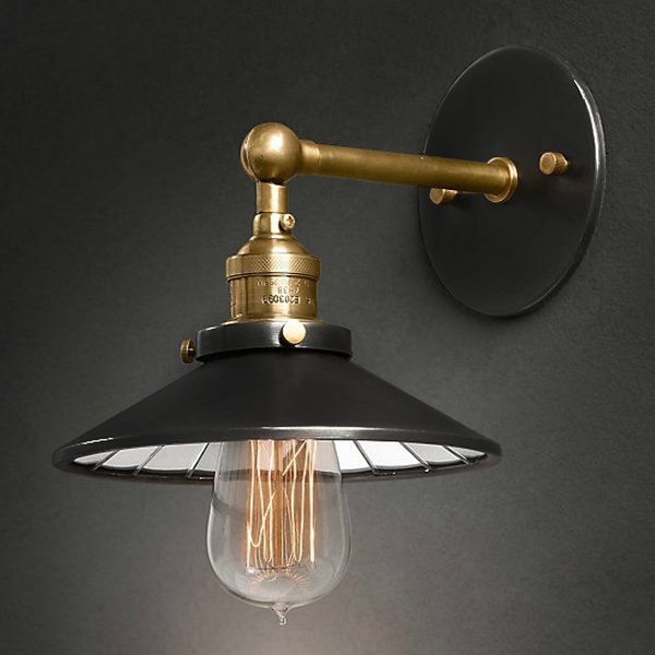 Бра RH Factory Metal Reflector Filament  в Твери | Loft Concept 