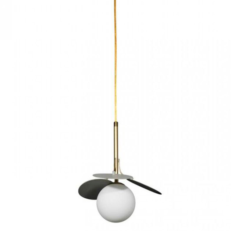 Подвесной светильник MATISSE Pendant One Grey Серый Золотой Белый Подвесной светильник MATISSE Pendant One Grey Серый Золотой Белый в Твери | Loft Concept