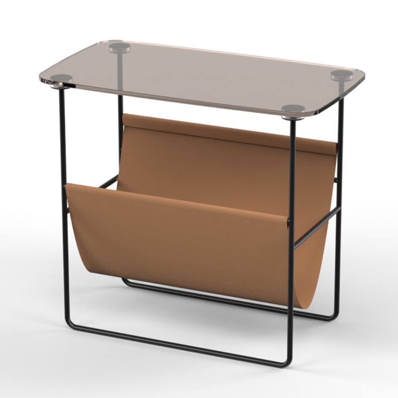 Стол Convenience Table Черный Прозрачный черный Терракотовый Стол Convenience Table Черный Прозрачный черный Терракотовый в Твери | Loft Concept