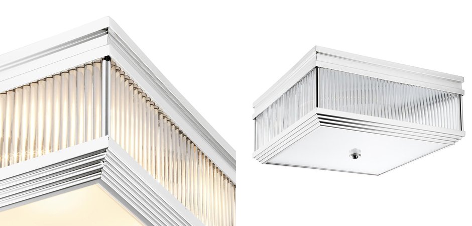 Потолочный светильник Ceiling Lamp Marly Nickel Потолочный светильник Ceiling Lamp Marly Nickel - Loft-Concept в Твери