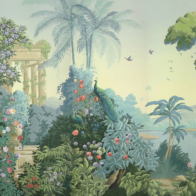 Обои ручная роспись Paradise Lost Celeste on scenic paper Обои ручная роспись Paradise Lost Celeste on scenic paper в Твери | Loft Concept
