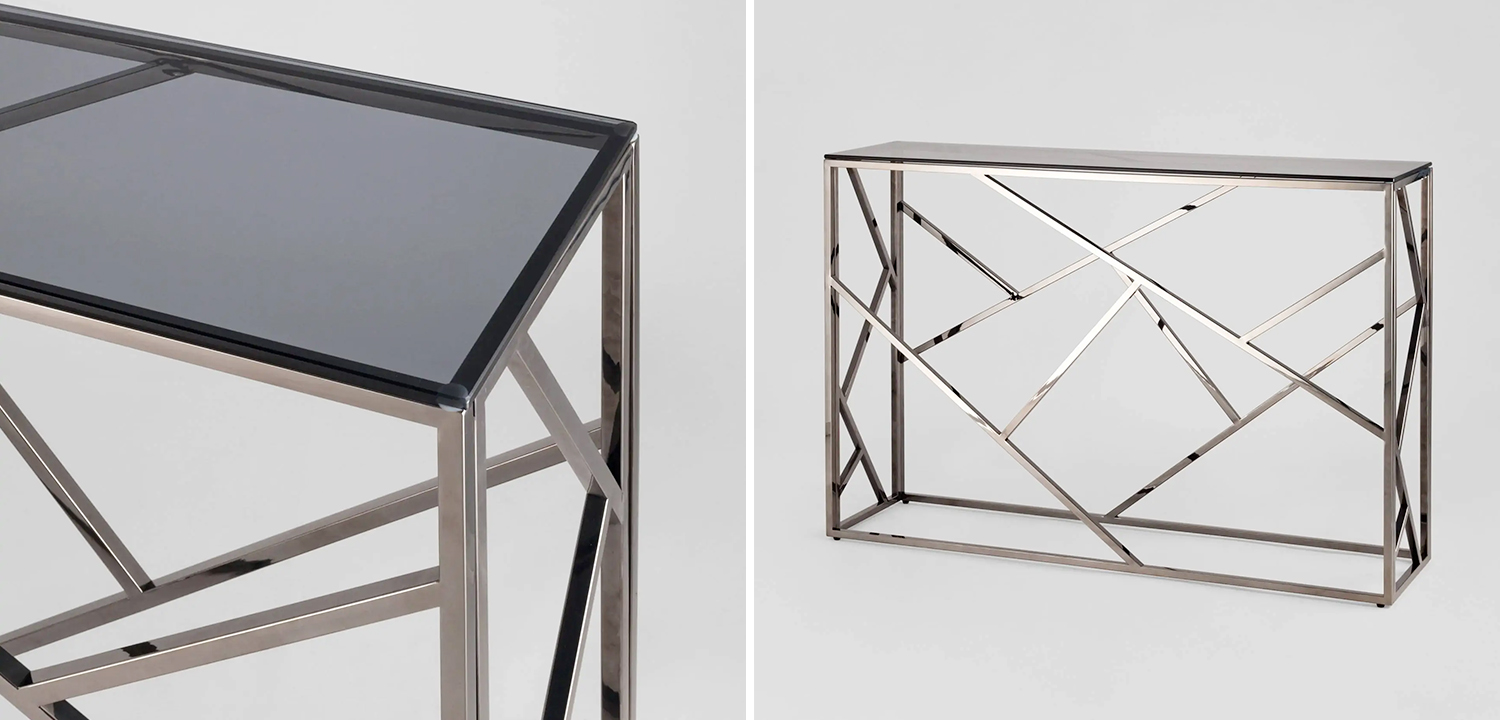 Консоль Geometry Serene Phoenix Dark Chrome - фото №1