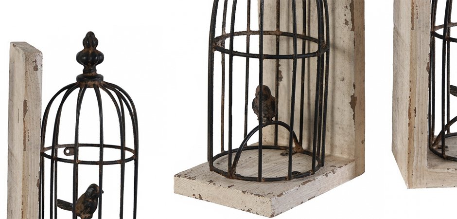 Держатель для книг Birds In Cage Держатель для книг Birds In Cage - Loft-Concept в Твери