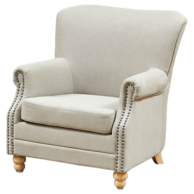 Кресло Dorchester Chair Бежевый Кресло Dorchester Chair Бежевый в Твери | Loft Concept