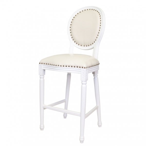 Стул French chairs Provence Bar White Chair Белый Стул French chairs Provence Bar White Chair Белый в Твери | Loft Concept