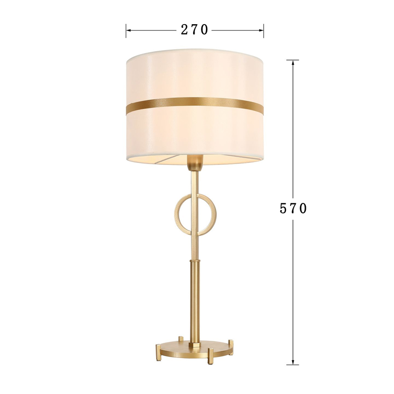 Настольная лампа цвета матовое золото GUENAEL в Твери