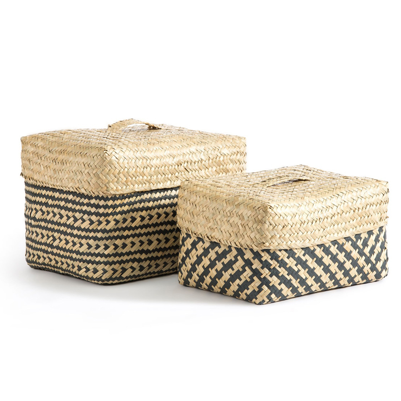 Комплект плетеных корзин Wicker Baskets Комплект плетеных корзин Wicker Baskets в Твери | Loft Concept