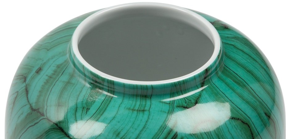 Ваза Malachite Vase Low Ваза Malachite Vase Low - Loft-Concept в Твери