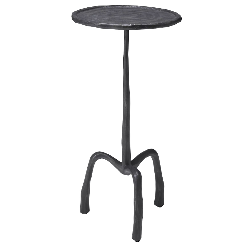 Приставной стол Eichholtz Side Table Kubu L Темная бронза Черный Приставной стол Eichholtz Side Table Kubu L Темная бронза Черный в Твери | Loft Concept
