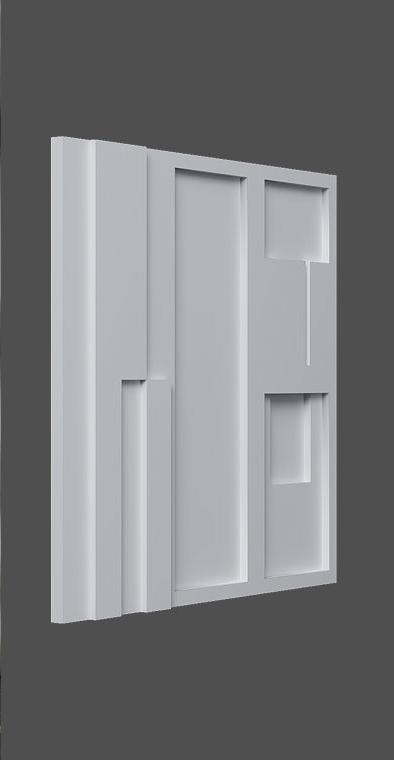 Гипсовая 3D Панель TETRIS в Твери