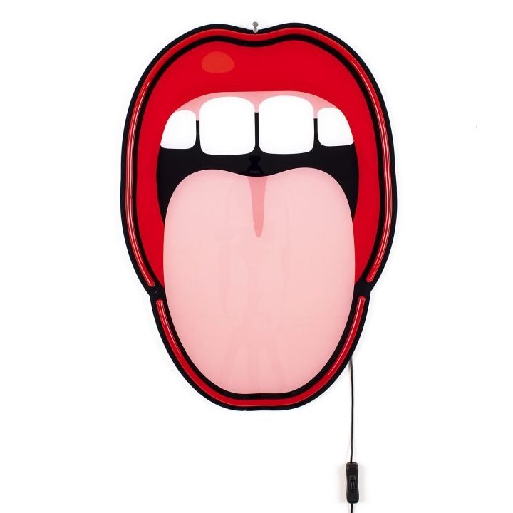 Бра Seletti Led Lamp Tongue Красный Бра Seletti Led Lamp Tongue Красный в Твери | Loft Concept