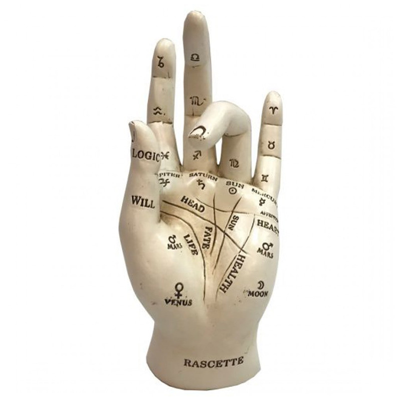 Статуэтка Hand Palmistry Бежевый Статуэтка Hand Palmistry Бежевый в Твери | Loft Concept