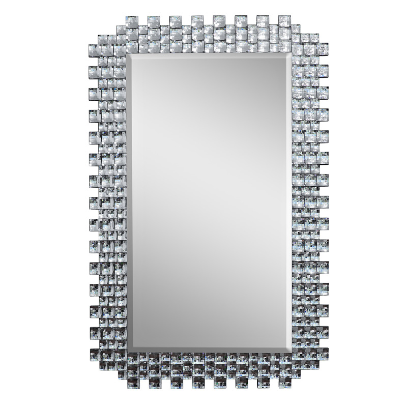 Зеркало Lasre Glitter Squares Mirror Зеркало Lasre Glitter Squares Mirror в Твери | Loft Concept