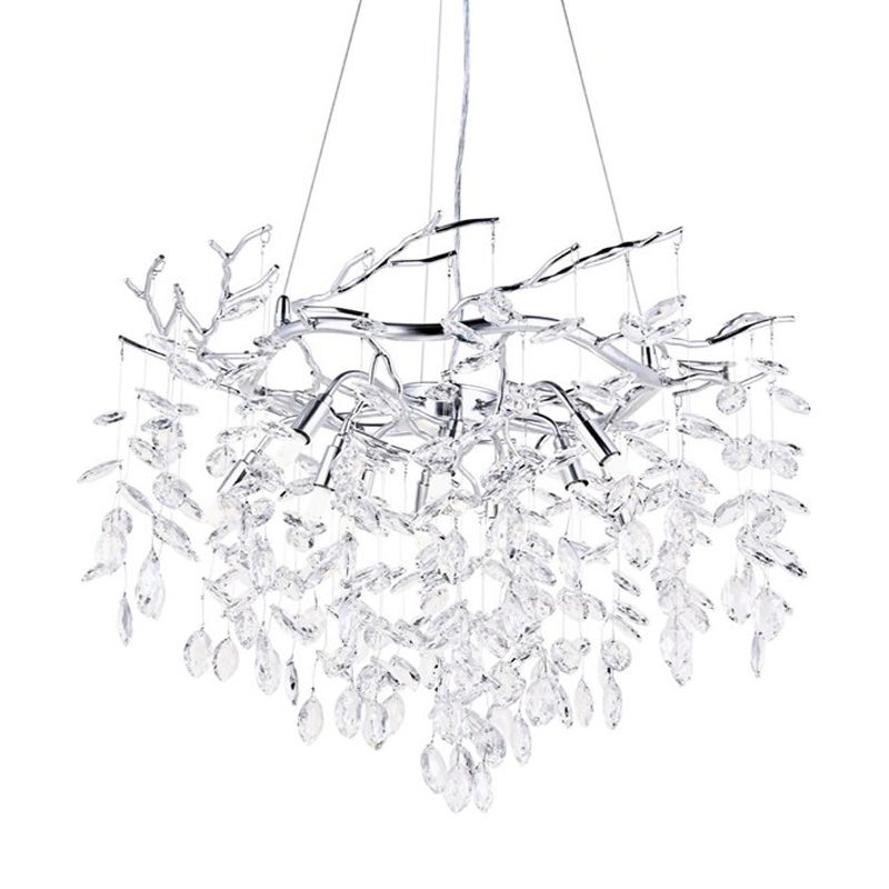 Люстра Floes Silver Хрустальная Серебряный Люстра Floes Silver Хрустальная Серебряный в Твери | Loft Concept