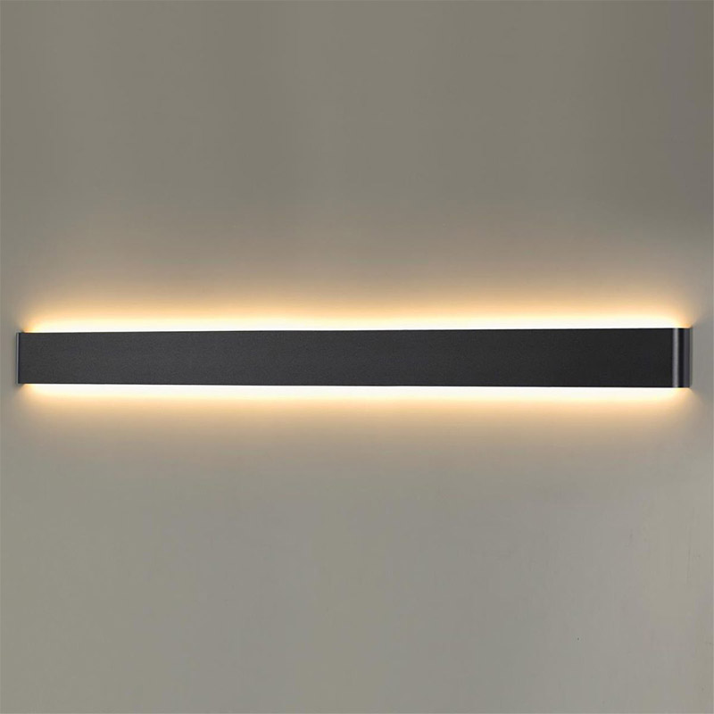Бра Obverse Black Long Wall lamp Черный матовый Бра Obverse Black Long Wall lamp Черный матовый в Твери | Loft Concept
