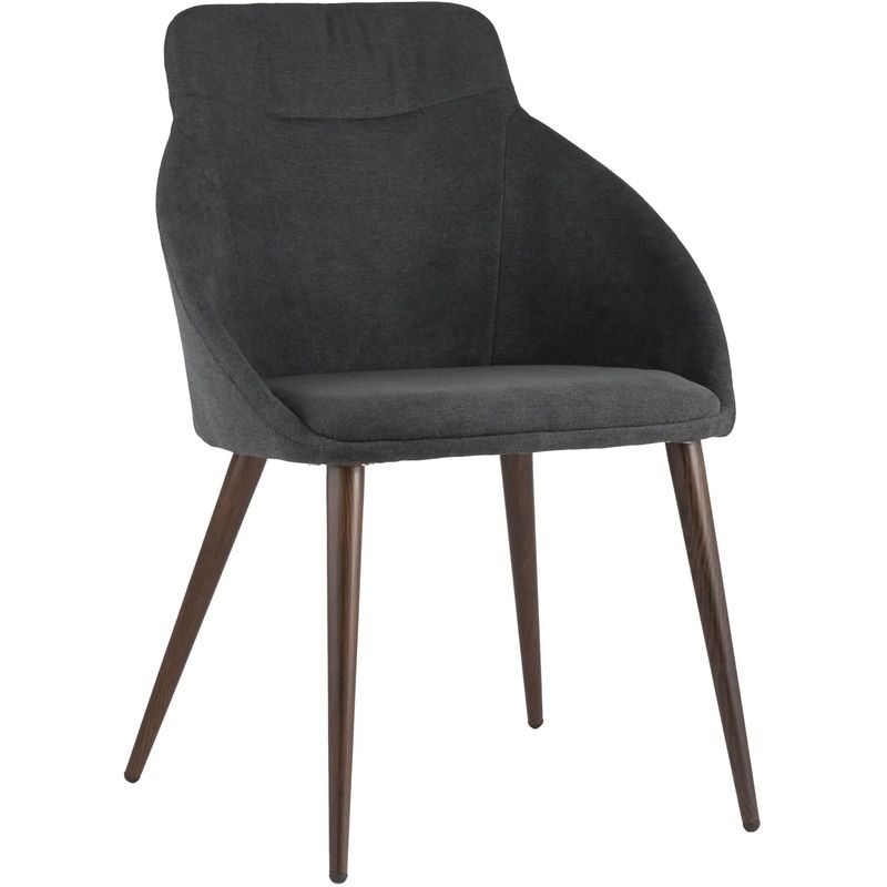 Стул Queenie Chair Серый Цвет Серый Коричневый Стул Queenie Chair Серый Цвет Серый Коричневый в Твери | Loft Concept