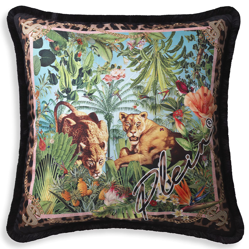 Подушка Philipp Plein Cushion Silk Exotic 70 x 70 Мульти Подушка Philipp Plein Cushion Silk Exotic 70 x 70 Мульти в Твери | Loft Concept
