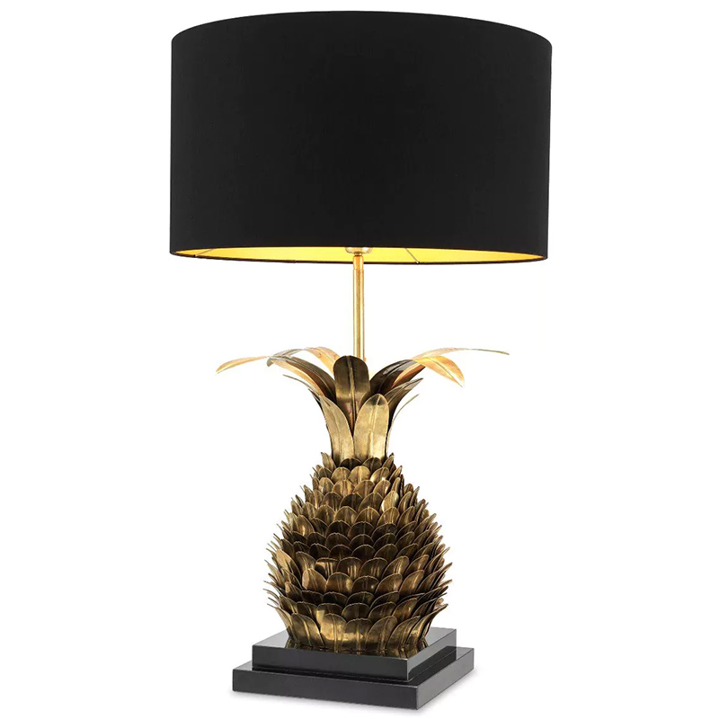 Настольная лампа Eichholtz Table Lamp Ananas Черный Латунь Винтажная латунь Настольная лампа Eichholtz Table Lamp Ananas Черный Латунь Винтажная латунь в Твери | Loft Concept