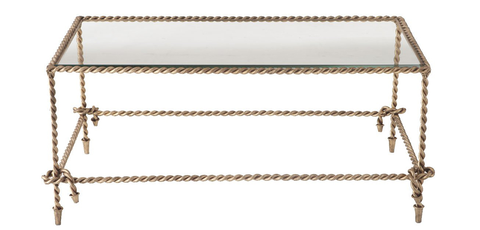 Кофейный стол Golden pigtail Кофейный стол Golden pigtail - Loft-Concept в Твери