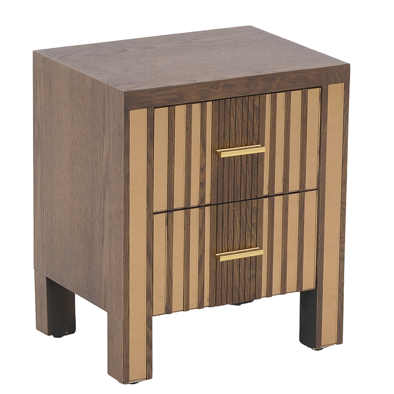 Тумба Aldin Nightstand Золотой Коричневый Тумба Aldin Nightstand Золотой Коричневый в Твери | Loft Concept