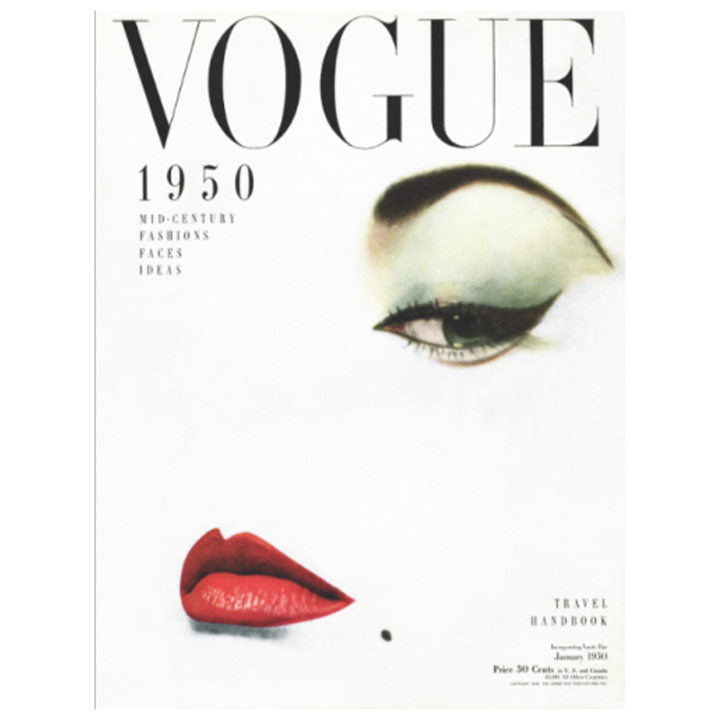 Постер Vogue Cover 1950 January Постер Vogue Cover 1950 January в Твери | Loft Concept