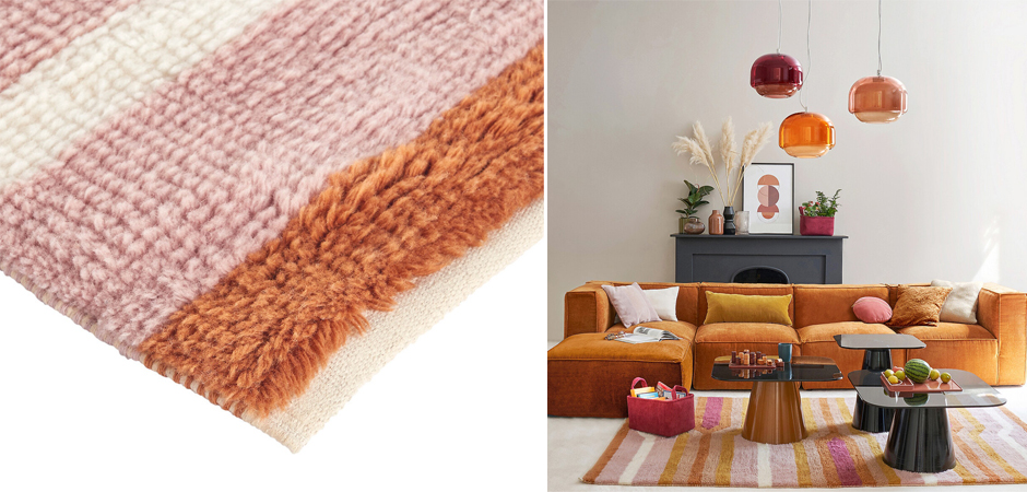 Ковер Multicolored Carpet 80% шерсть 20% хлопок Ковер Multicolored Carpet 80% шерсть 20% хлопок - Loft-Concept в Твери