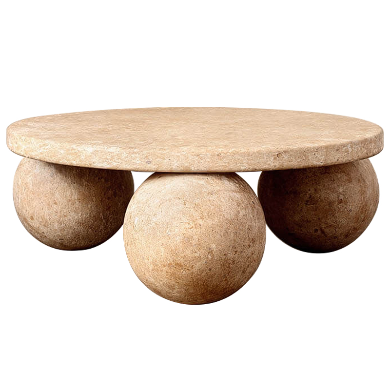 Журнальный стол дизайн Kelly Wearstler Morro Coffee Table Коричневый Журнальный стол дизайн Kelly Wearstler Morro Coffee Table Коричневый в Твери | Loft Concept