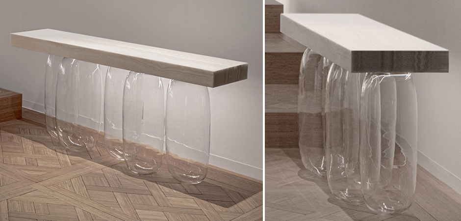 Дизайнерская Консоль Inverted Gravity Console Mathieu Lehanneur Дизайнерская Консоль Inverted Gravity Console Mathieu Lehanneur - Loft-Concept в Твери