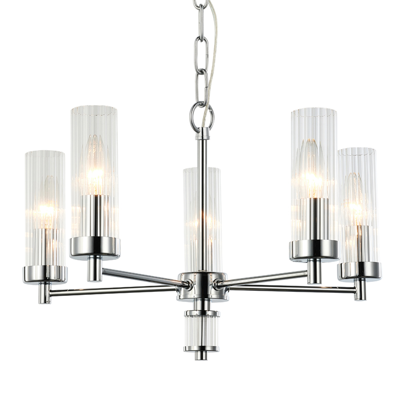 Люстра Jeanette Chandelier Chromium 46 Хром Прозрачный Люстра Jeanette Chandelier Chromium 46 Хром Прозрачный в Твери | Loft Concept