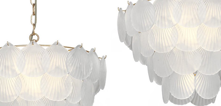 Люстра Transparent Glass Shells Люстра Transparent Glass Shells - Loft-Concept в Твери