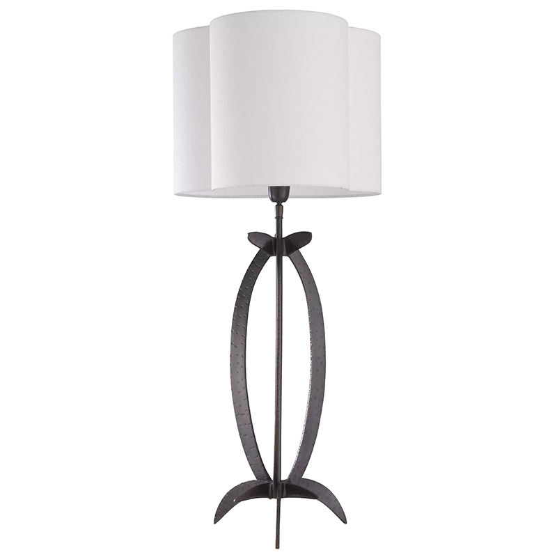 Настольная лампа Eichholtz Table Lamp Luciano Черный Белый Настольная лампа Eichholtz Table Lamp Luciano Черный Белый в Твери | Loft Concept