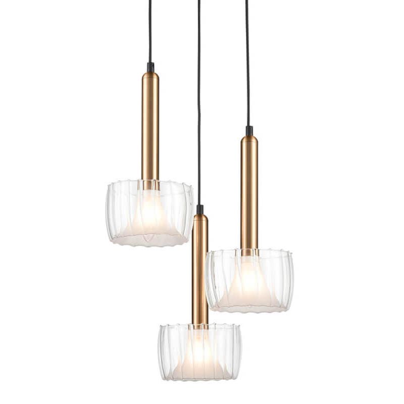 Люстра Willa Chandelier Черный Прозрачный Люстра Willa Chandelier Черный Прозрачный в Твери | Loft Concept