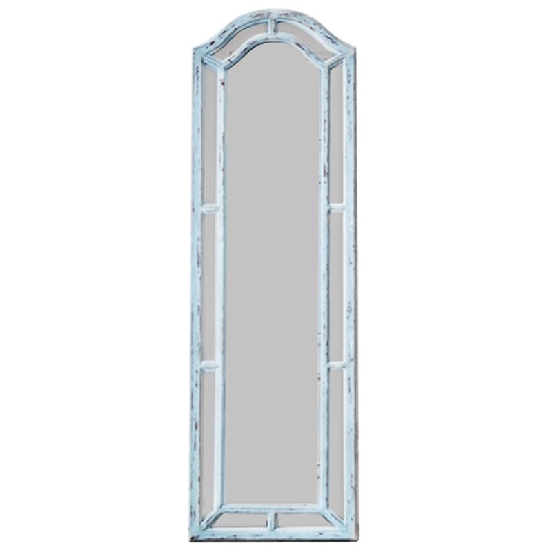 Напольное зеркало Carlotta Light Blue Винтажный голубой Напольное зеркало Carlotta Light Blue Винтажный голубой в Твери | Loft Concept