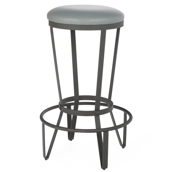 Барный стул Loft Gray Spider Серый Черный матовый Барный стул Loft Gray Spider Серый Черный матовый в Твери | Loft Concept