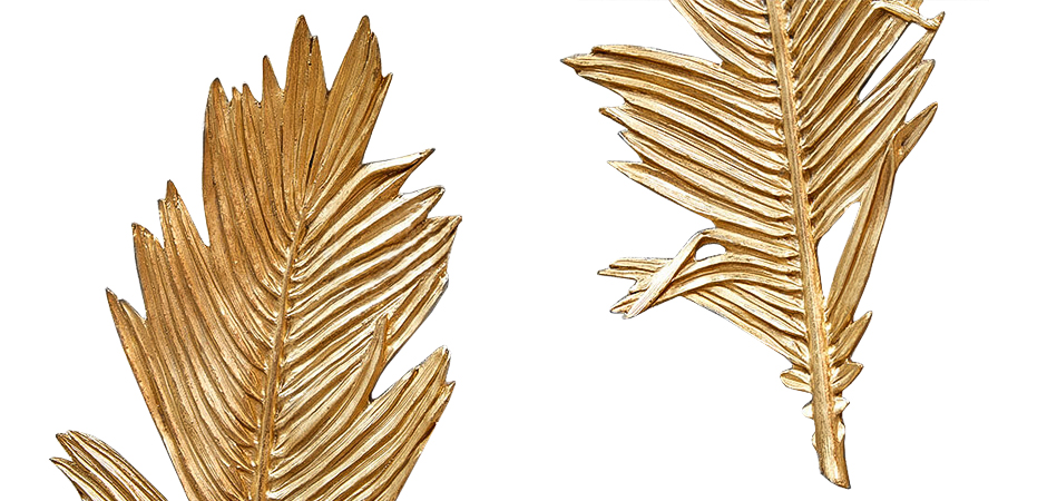 Аксессуар на стену Golden Feather Аксессуар на стену Golden Feather - Loft-Concept в Твери