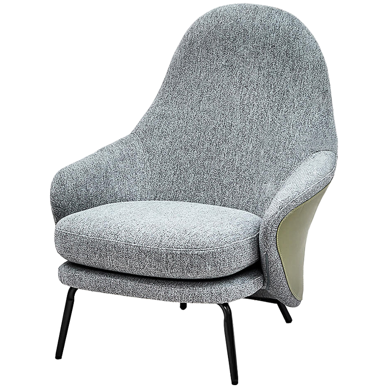 Кресло Alamea Chair Черный Серый Зеленый шалфей Кресло Alamea Chair Черный Серый Зеленый шалфей в Твери | Loft Concept