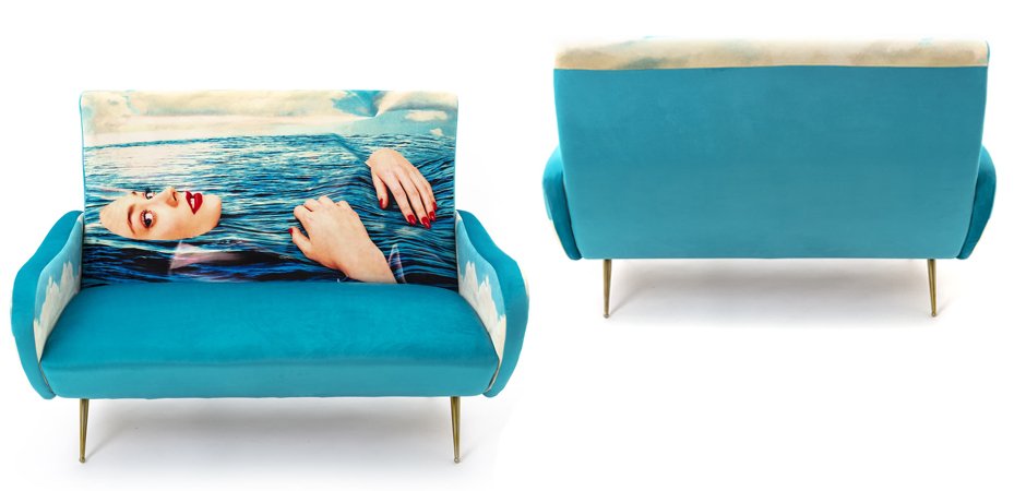 Диван Seletti Sofa Two Seater Sea Girl Диван Seletti Sofa Two Seater Sea Girl - Loft-Concept в Твери