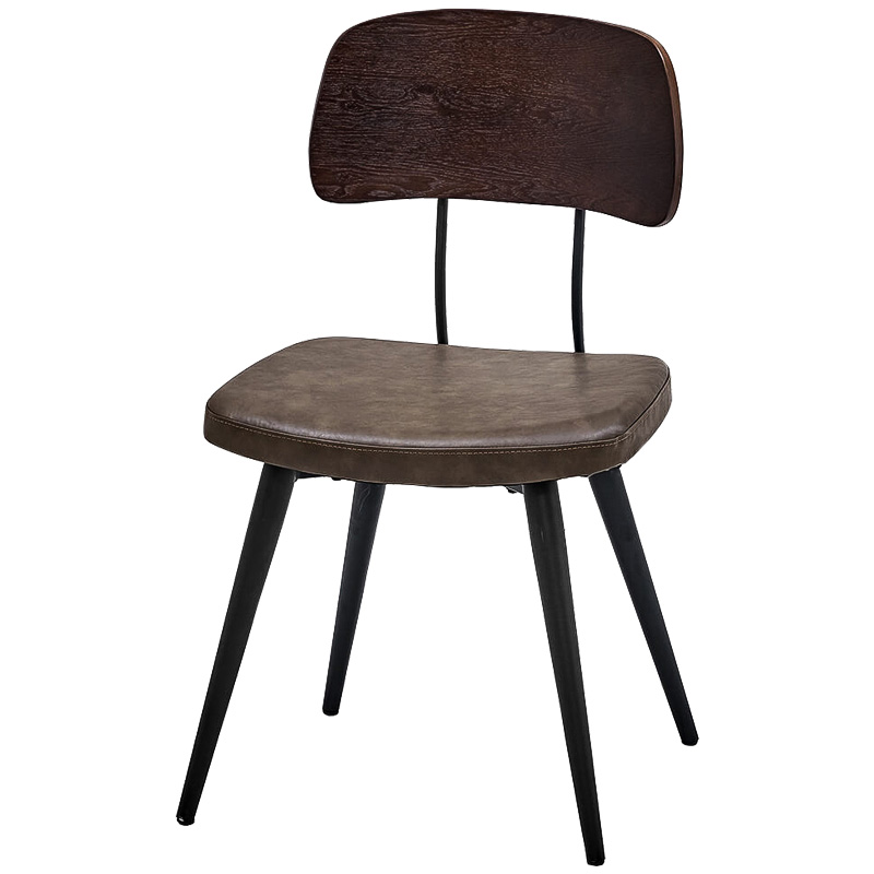 Стул Bartle Loft Stool Черный Коричневый Стул Bartle Loft Stool Черный Коричневый в Твери | Loft Concept