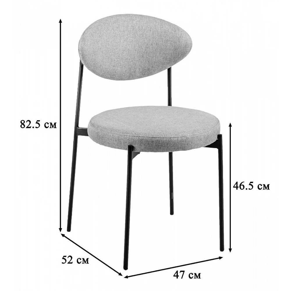 Стул металлический с мягкой спинкой и сиденьем из велюра Alfie Chair Стул металлический с мягкой спинкой и сиденьем из велюра Alfie Chair в Твери