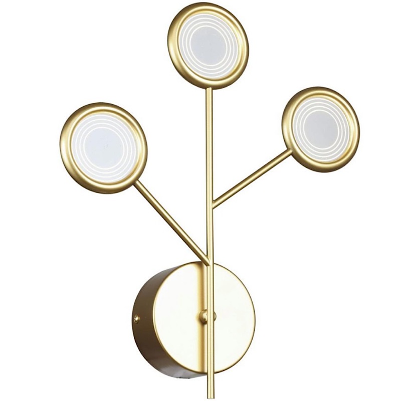 Бра Gold Bendik Lighting Золотой Прозрачный Бра Gold Bendik Lighting Золотой Прозрачный в Твери | Loft Concept