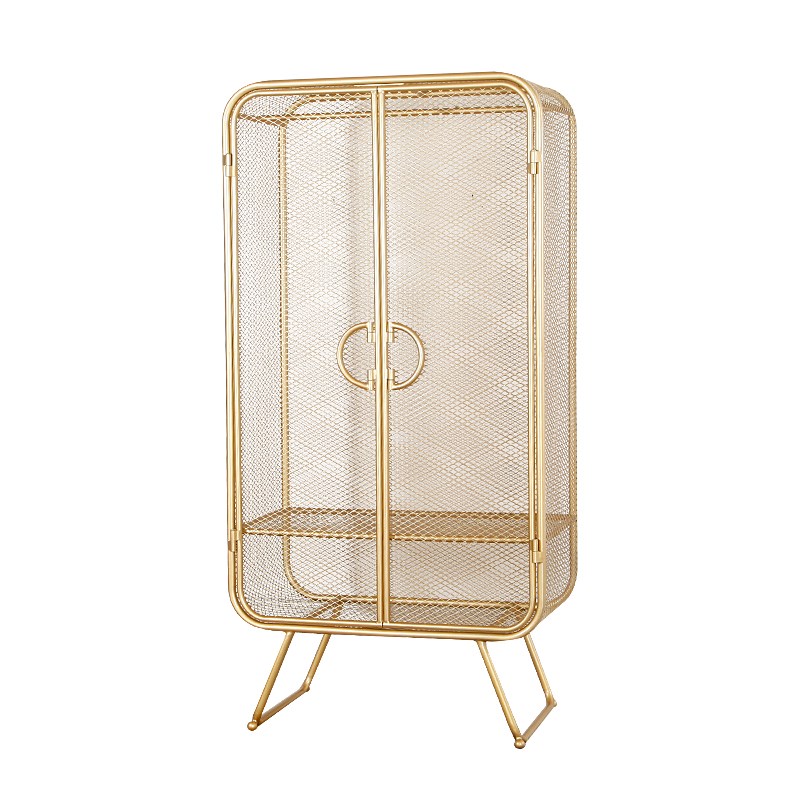 Шкаф Rhombic Grid Wardrobe Gold Золотой Шкаф Rhombic Grid Wardrobe Gold Золотой в Твери | Loft Concept
