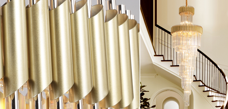 Люстра Empire Large Cascading Chandelier Gold Rectangular Crystal Люстра Empire Large Cascading Chandelier Gold Rectangular Crystal - Loft-Concept в Твери