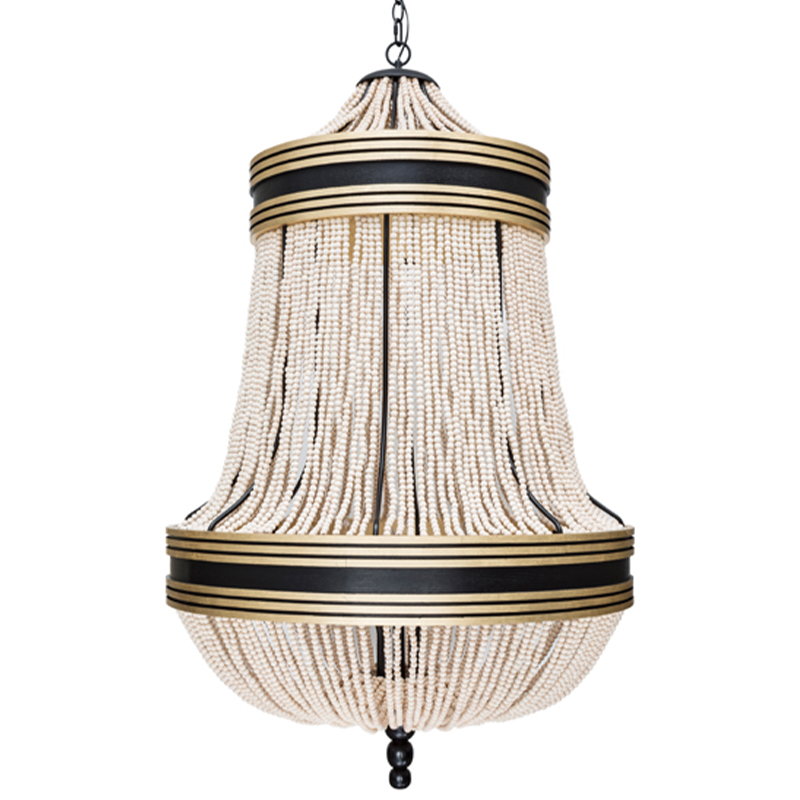Люстра Susan Hornbeak BASQUE CHANDELIER Золотой Бежевый Черный Люстра Susan Hornbeak BASQUE CHANDELIER Золотой Бежевый Черный в Твери | Loft Concept