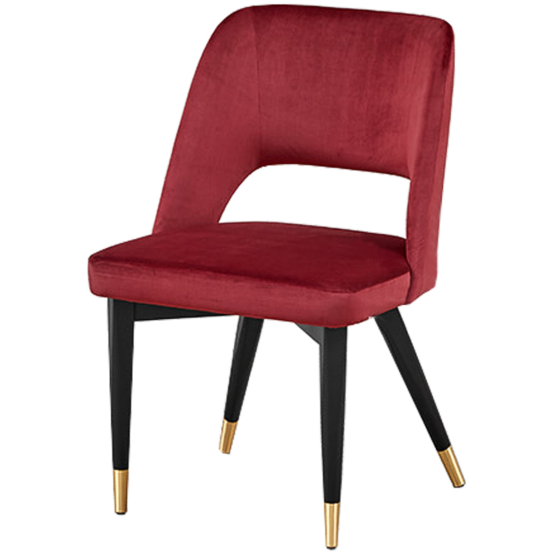 Стул Neasan Stool crimson Черный Малиновый (Crimson) Латунь Стул Neasan Stool crimson Черный Малиновый (Crimson) Латунь в Твери | Loft Concept