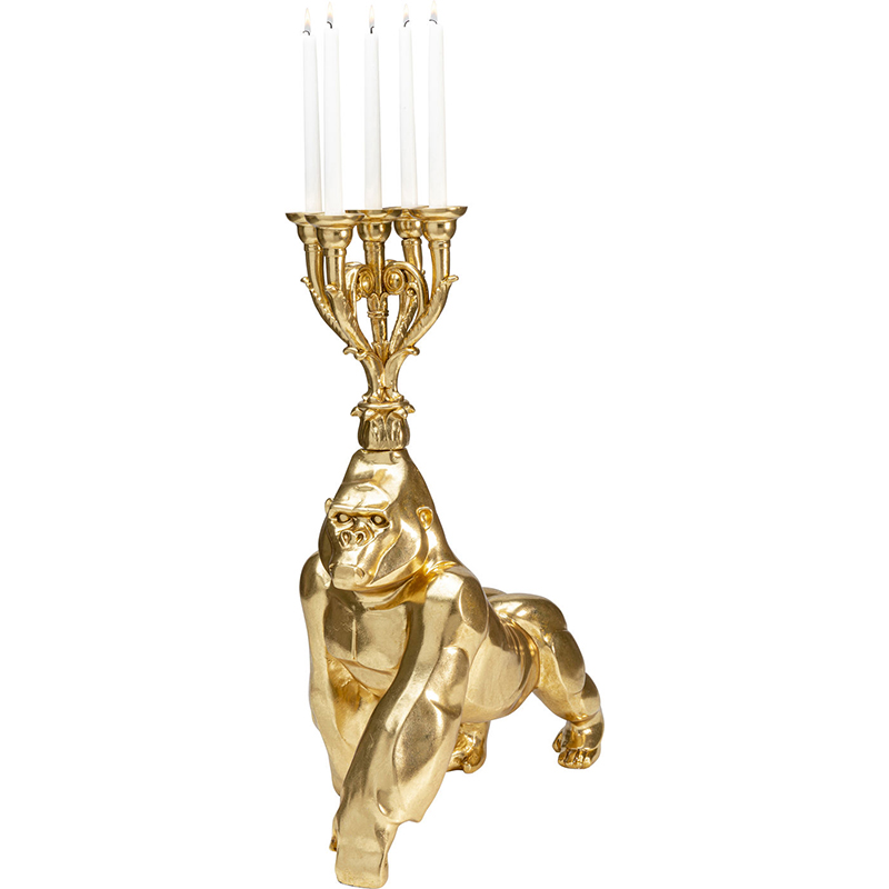 Подсвечник Golden Gorilla Золотой Подсвечник Golden Gorilla Золотой в Твери | Loft Concept