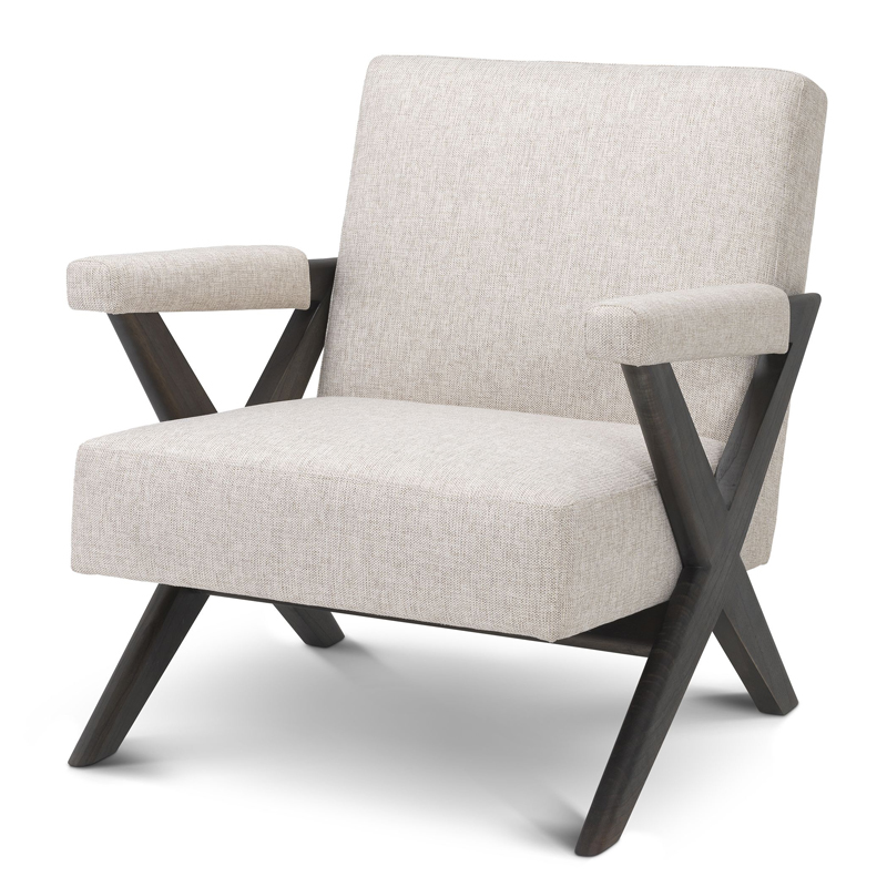 Кресло Eichholtz Chair Erudit Living Молочный Коричневый Кресло Eichholtz Chair Erudit Living Молочный Коричневый в Твери | Loft Concept