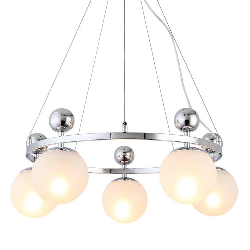 Люстра Demian Chrome Chandelier Хром Люстра Demian Chrome Chandelier Хром в Твери | Loft Concept