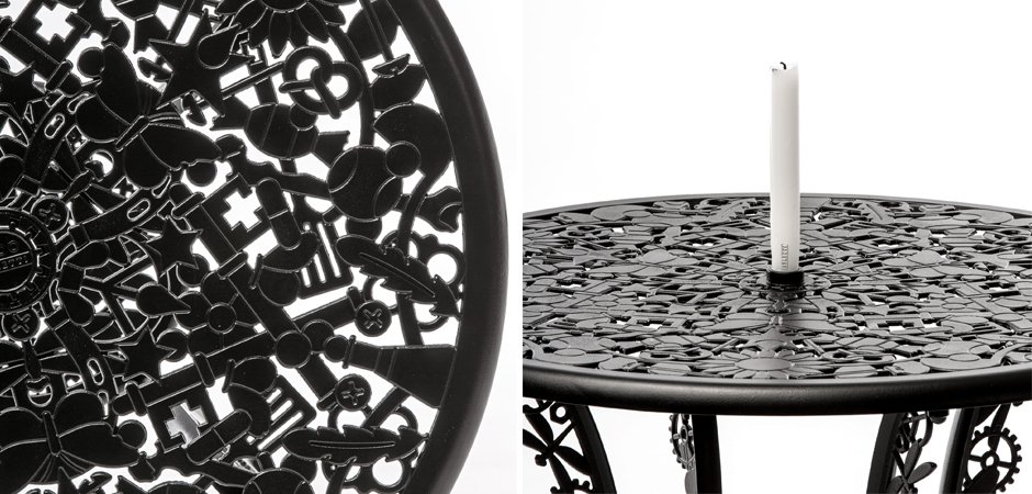 Обеденный стол Industry Collection ALUMINIUM TABLE – BLACK Обеденный стол Industry Collection ALUMINIUM TABLE – BLACK - Loft-Concept в Твери