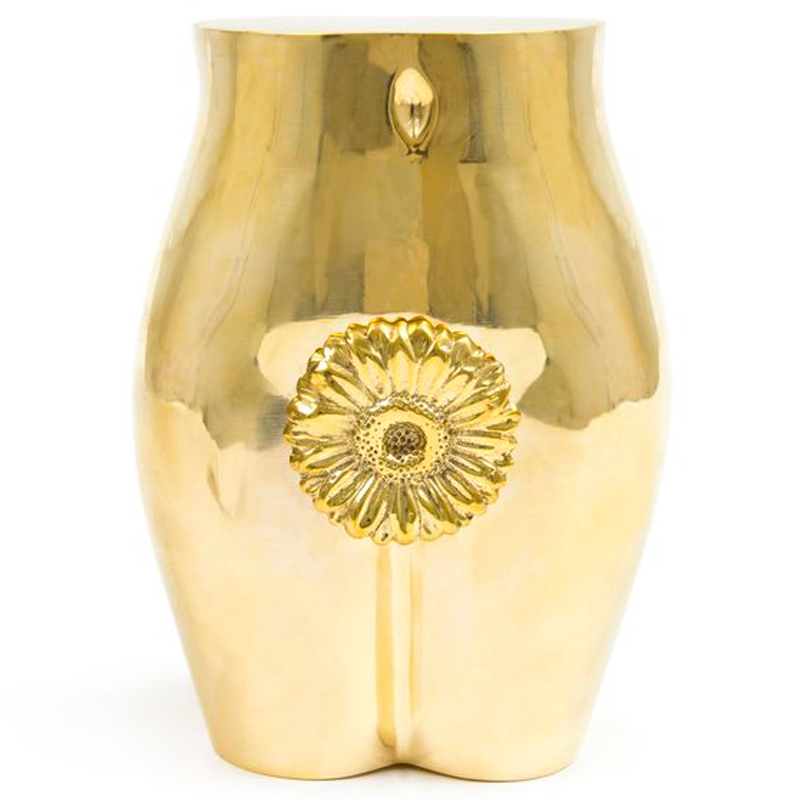 Ваза EDIE VASE Gold Глянцевое золото Ваза EDIE VASE Gold Глянцевое золото в Твери | Loft Concept